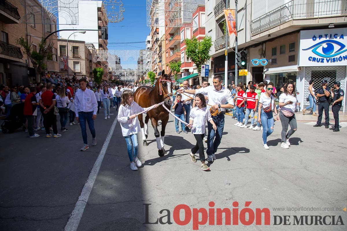 Pasacalles caballos del vino al hoyo