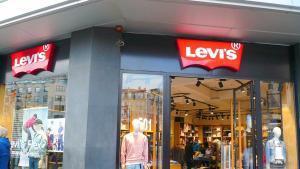 Imagen de archivo de una tienda Levis