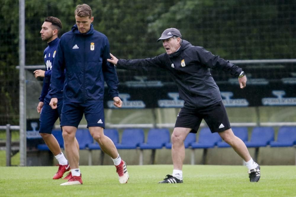 Entrenamiento del Oviedo