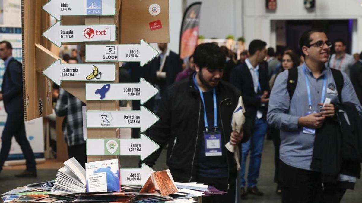 Asistentes al último 4YFN, en Fira de Barcelona.