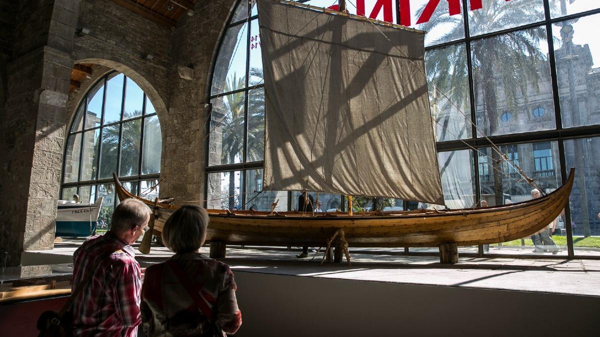 Imagen interior del Museu Marítim de Barcelona