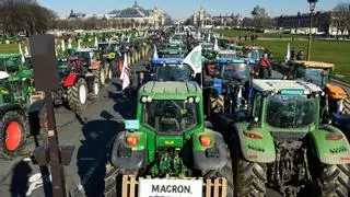 Los agricultores franceses se suman a la protesta de sus colegas europeos