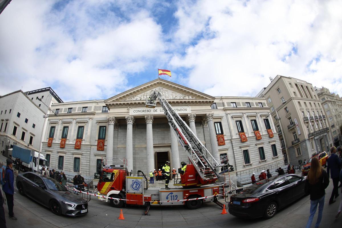 Madrid se engalana para la jura de la Constitución de Leonor