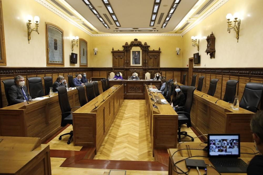 Pleno municipal de octubre en Gijón