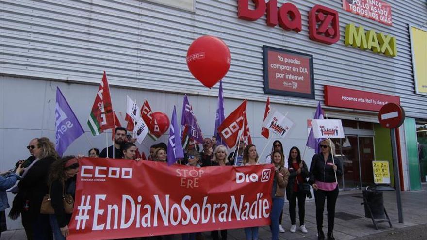 Manifestación de trabajadores de Día