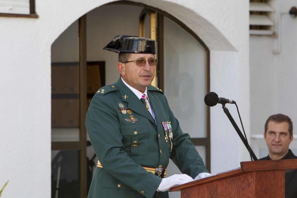 Festividad del Pilar en el cuartel de la Guardia Civil de Xàtiva