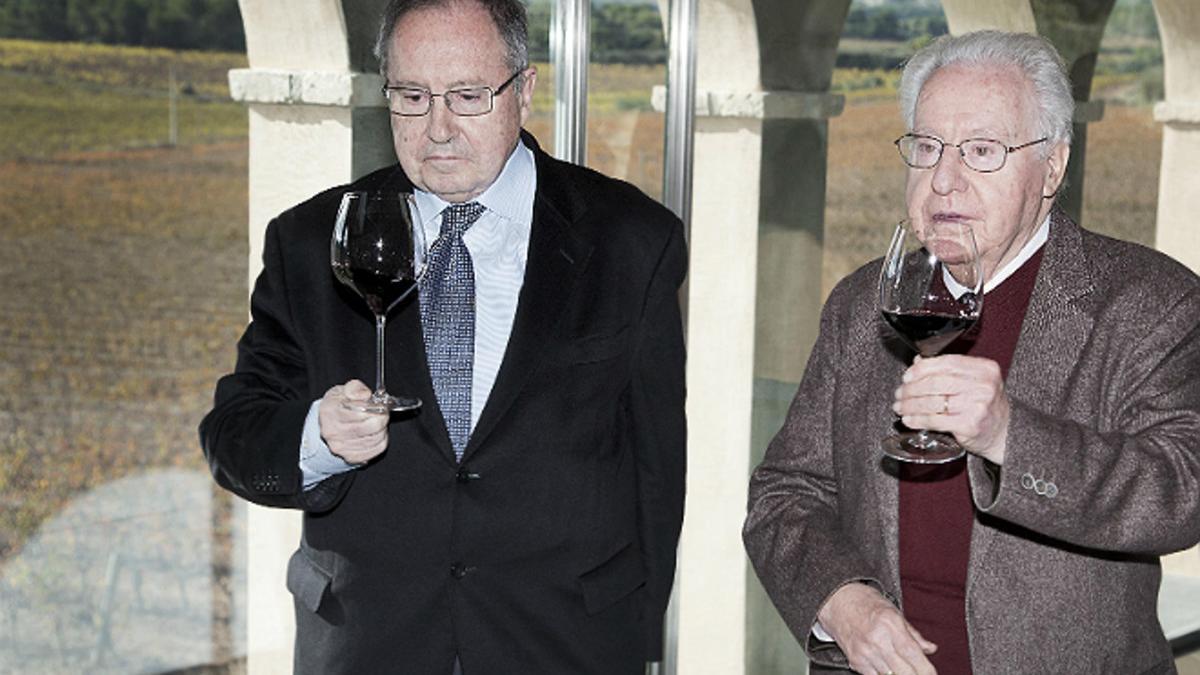 Josep Lluís Bonet y Josep Ferrer, en el 2013.