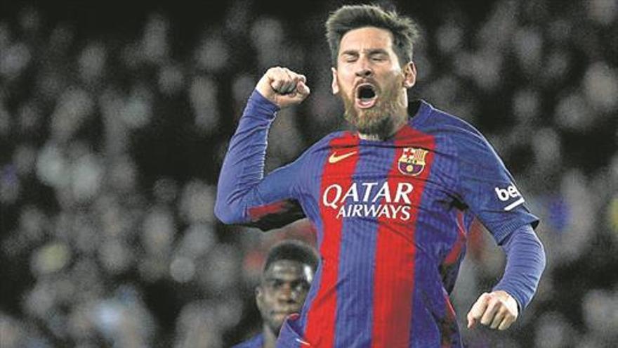 Otra obra de arte de Messi tumba al Athletic en la Copa