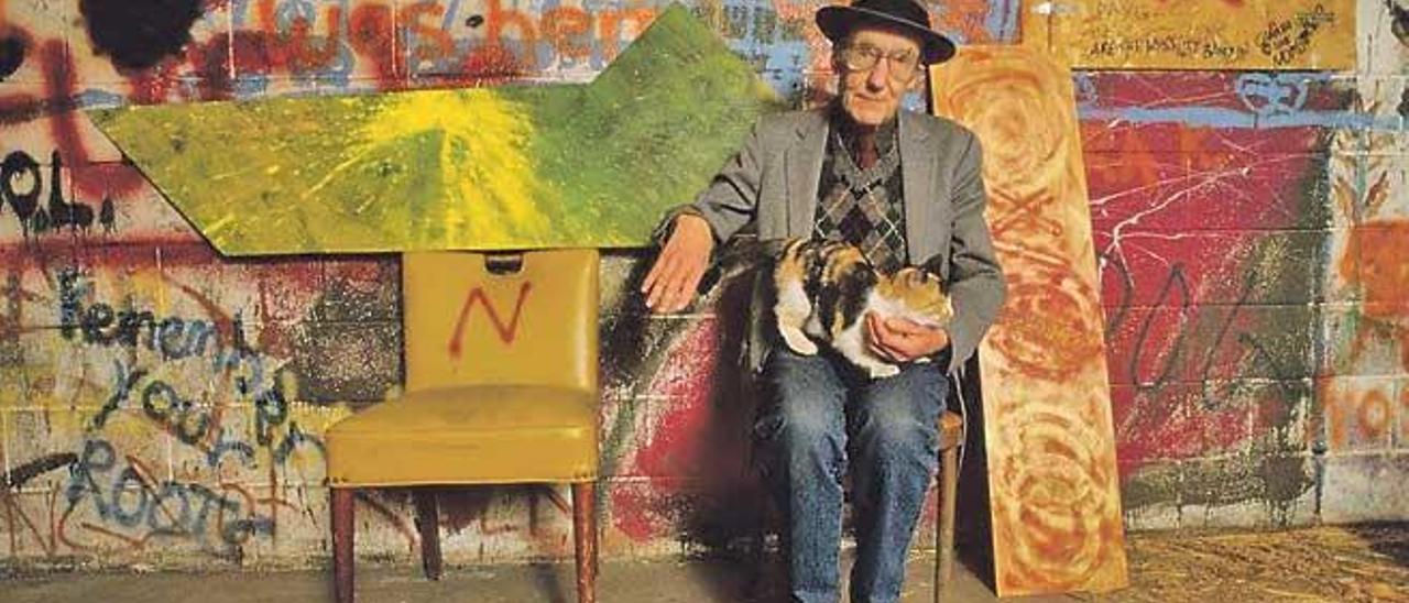 El escritor norteamericano William S. Burroughs.