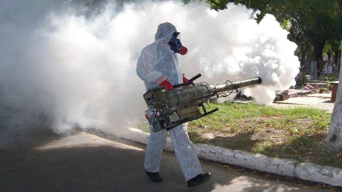 Fumigación de mosquitos
