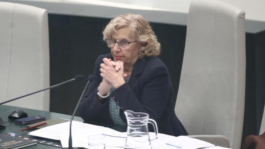 Carmena vota en contra de condenar la violencia de los CDR.