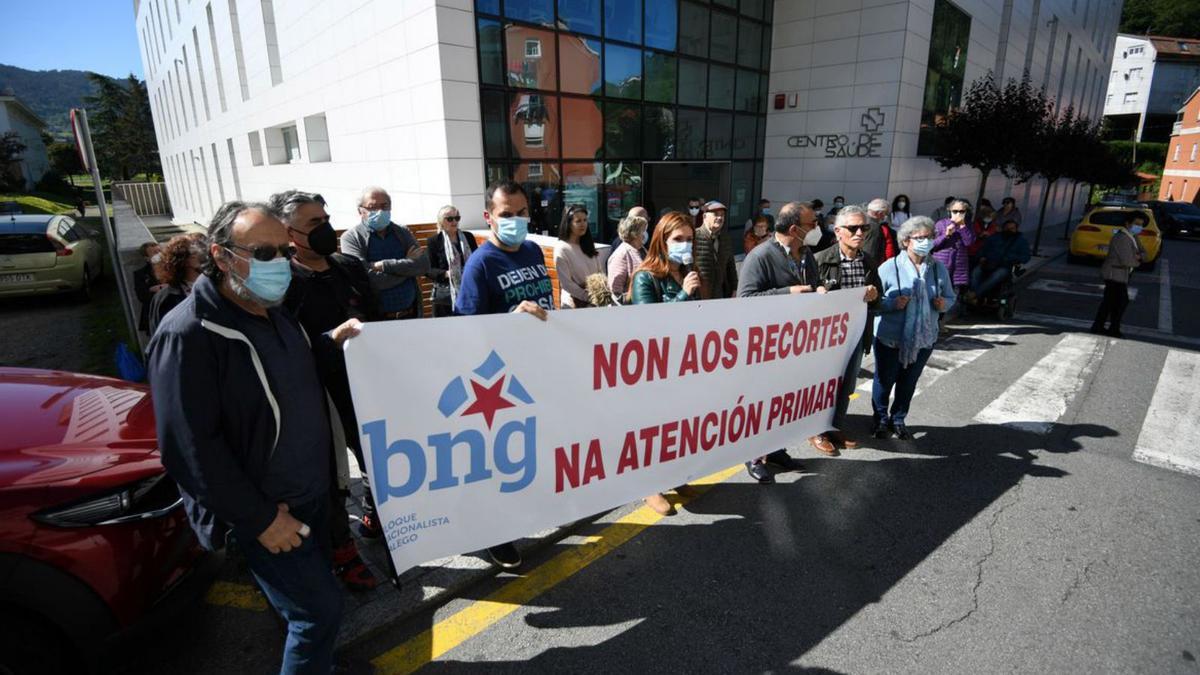 El BNG intensifica su campaña para exigir la mejora de la sanidad pública | G. SANTOS / FDV