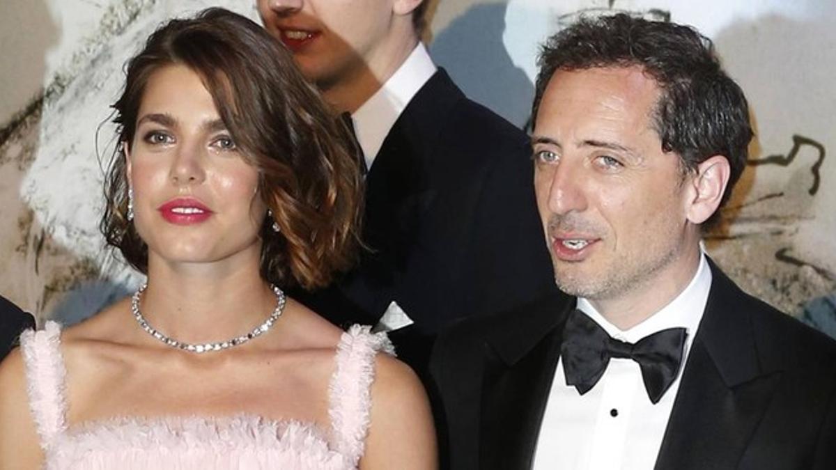 Carlota Casiraghi y Gad Elmaleh.