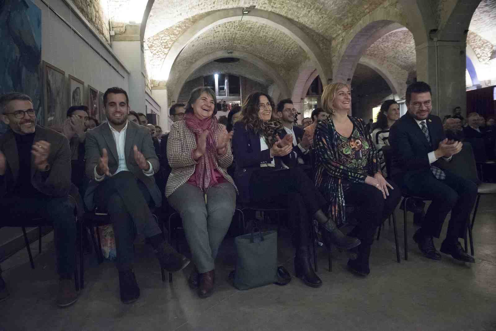 Acte de presentació de l'alcaldable per ERC a Manresa, Marc Aloy
