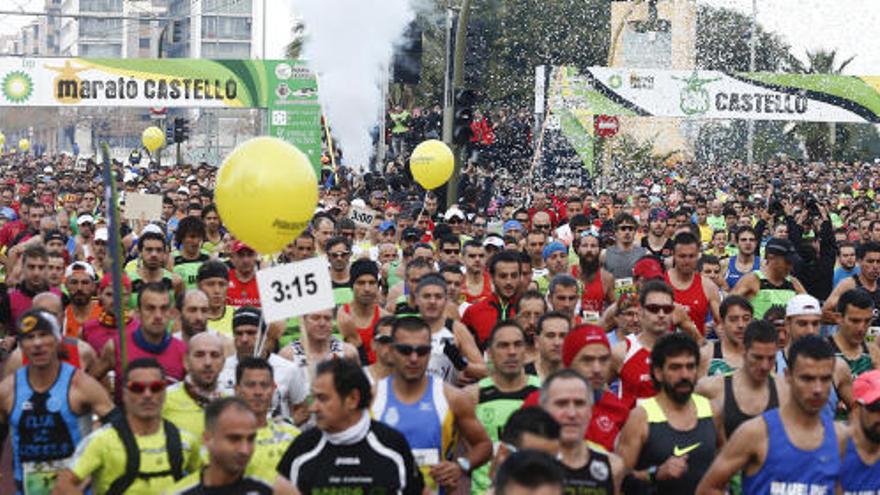 Salida del Maratón de Castellón