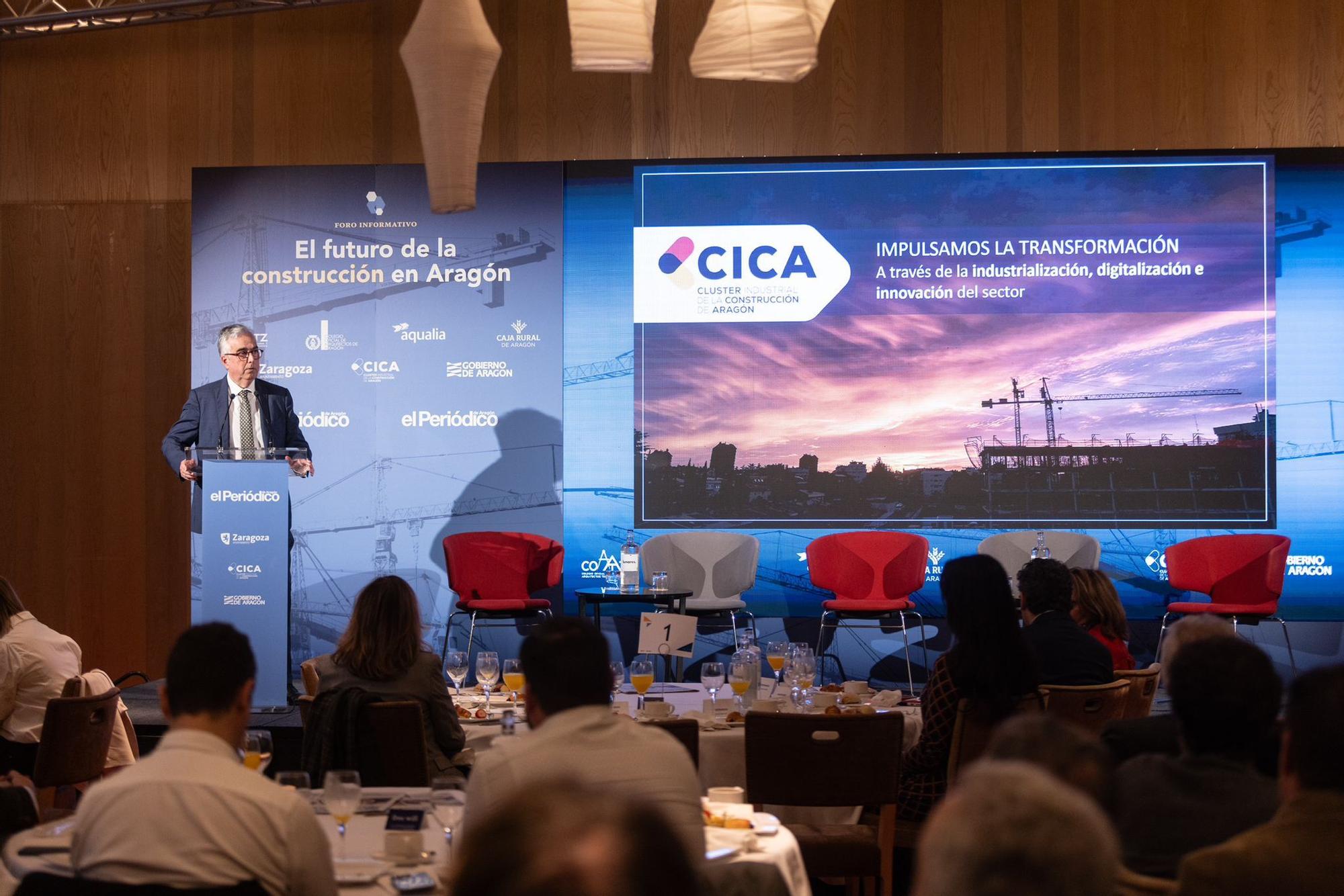 EL PERIÓDICO DE ARAGÓN organiza la jornada 'El futuro de la construcción en Aragón'