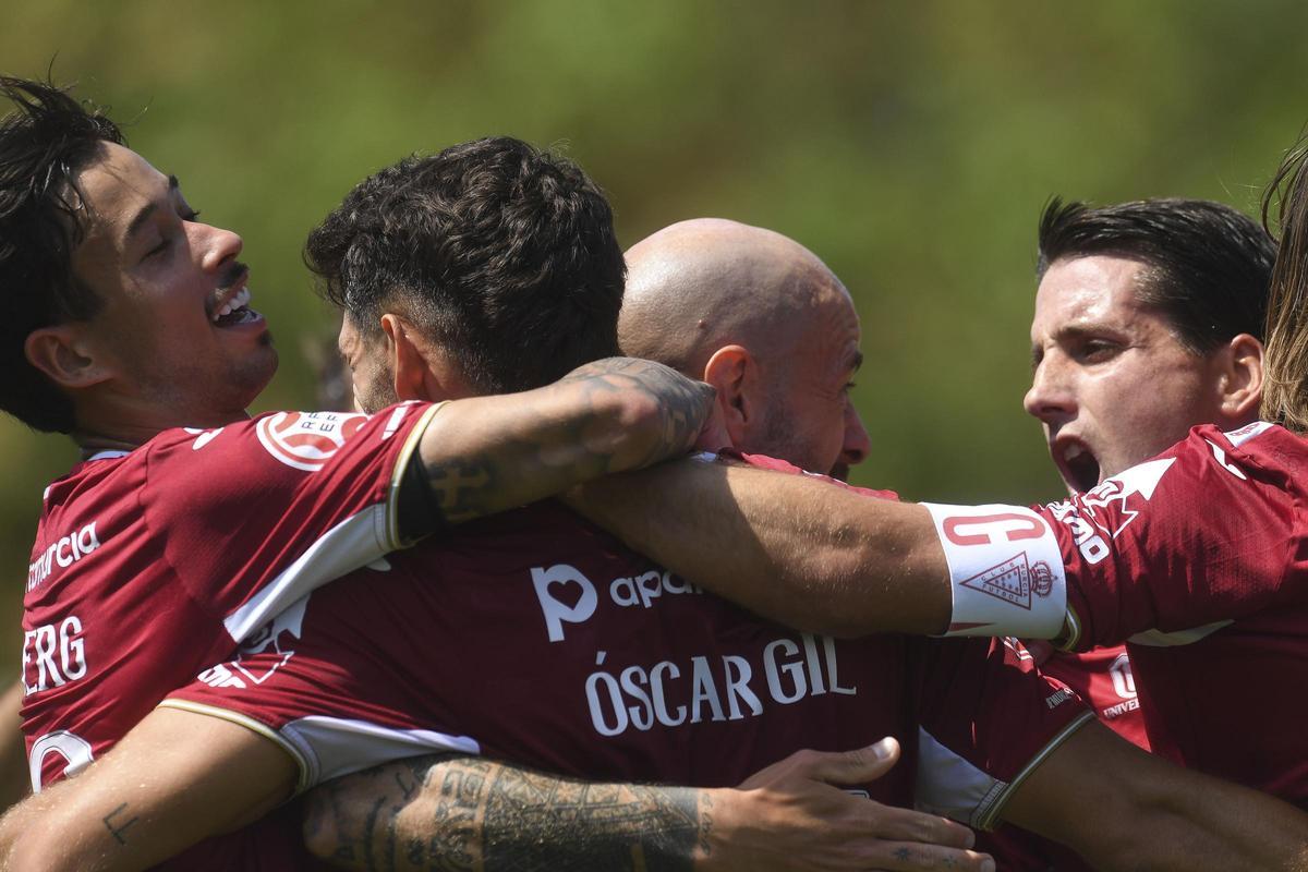 Celebración del Real Murcia