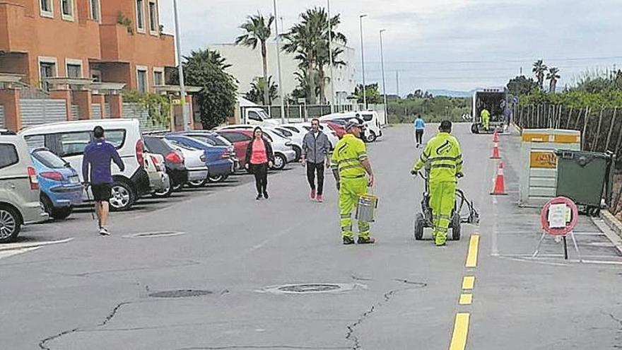 Almassora inicia la peatonalización con tráfico restringido en el centro