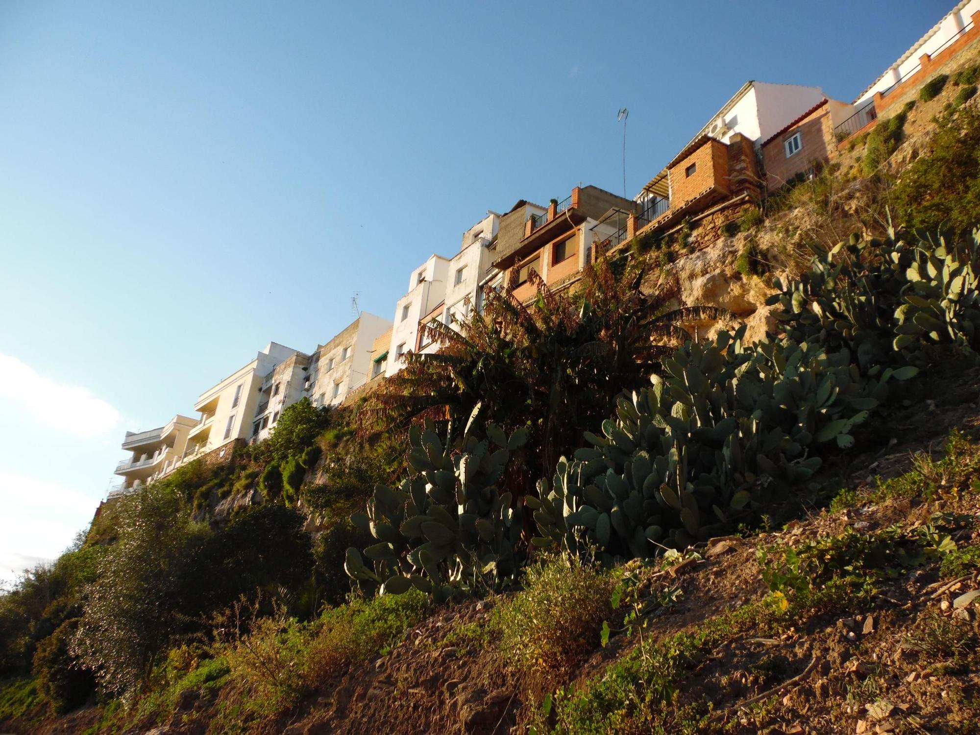 Casas colgantes en Hornachuelos.