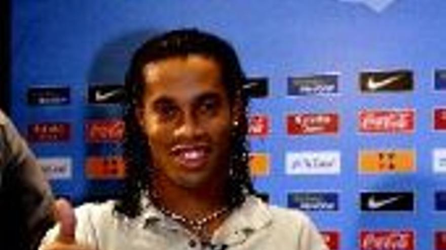 El día más feliz en la vida de Ronaldinho