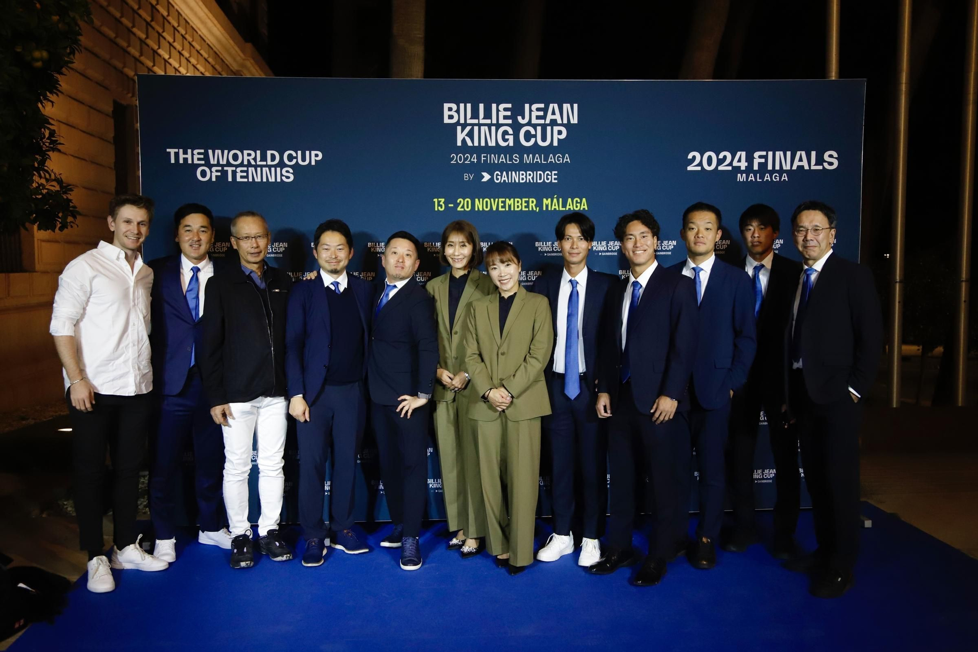 Alfombra roja Billie Jean King Cup en el Palacio Martín Carpena.