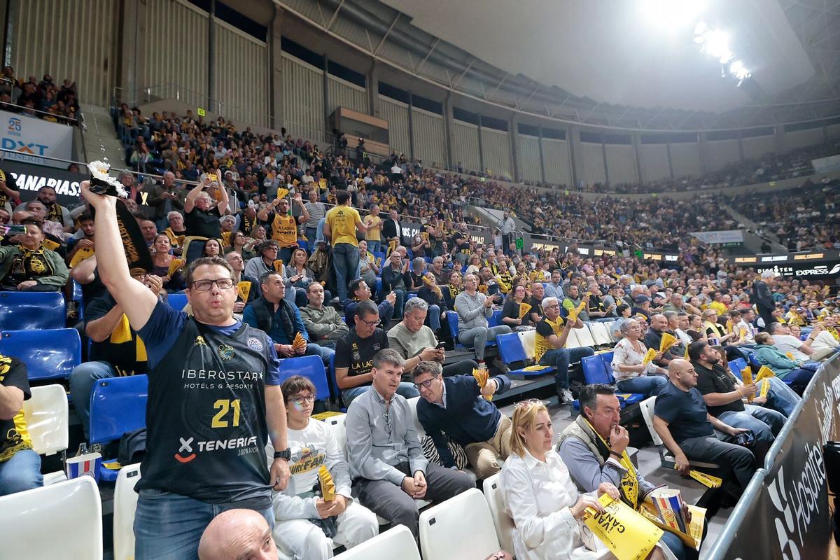 Partido La Laguna Tenerife CB Canarias - Galatasaray de los cuartos de final de la BCL