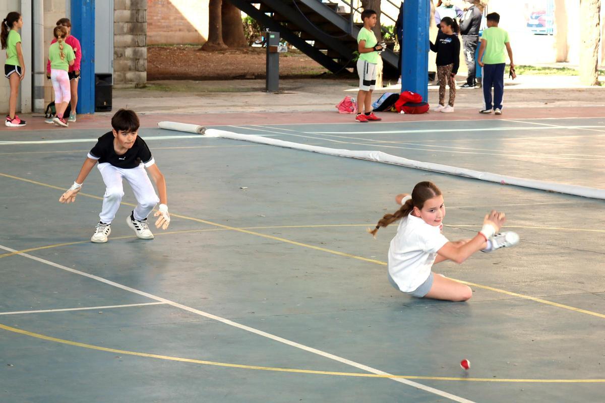 Trobada de Pilota a l'Escola de Benicarló.