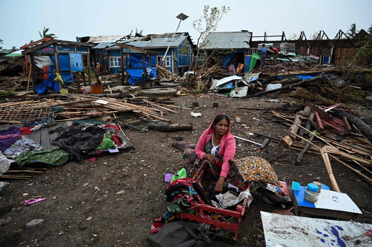 El ciclón Mocha arrasa las costas de Bangladés y Birmania con vientos de más de 200 km por hora