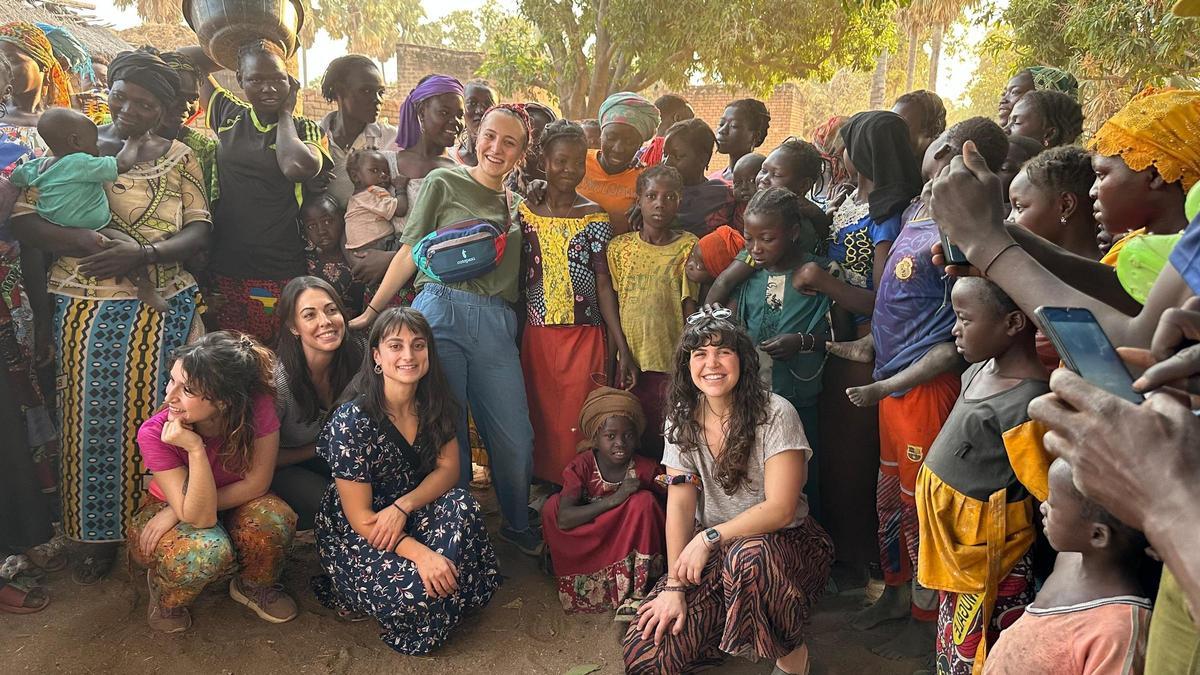 Una foto de archivo de acción social de Fundación Ibercaja.