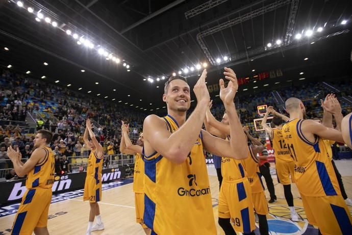 21.03.19. Las Palmas de Gran Canaria. Baloncesto Euroliga temporada 2018-19. Herbalife Gran Canaria - Olimpiacos Piraeus. Gran Canaria Arena Foto Quique Curbelo  | 21/03/2019 | Fotógrafo: Quique Curbelo