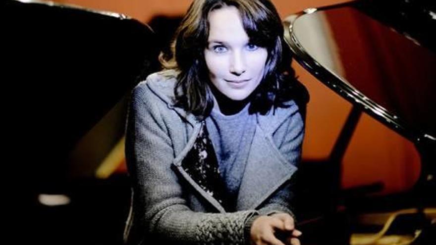 La pianista Hélène Grimaud.