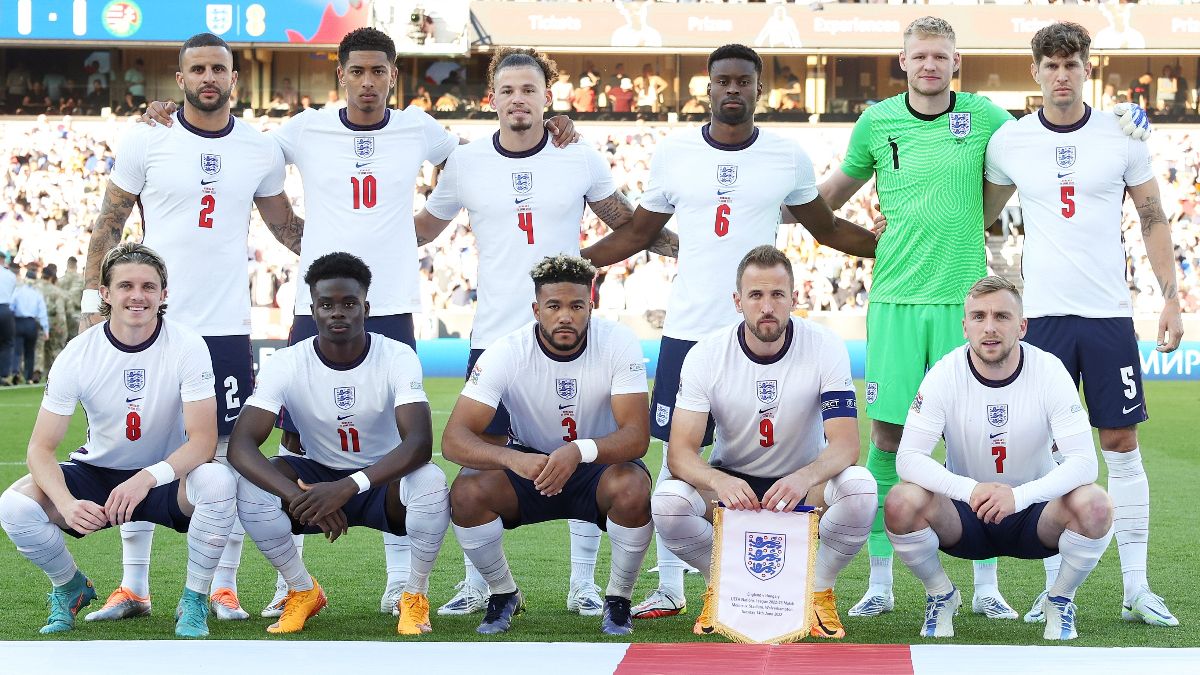 El once titular de los 'Three Lions' en el partido frente a Hungría | @England