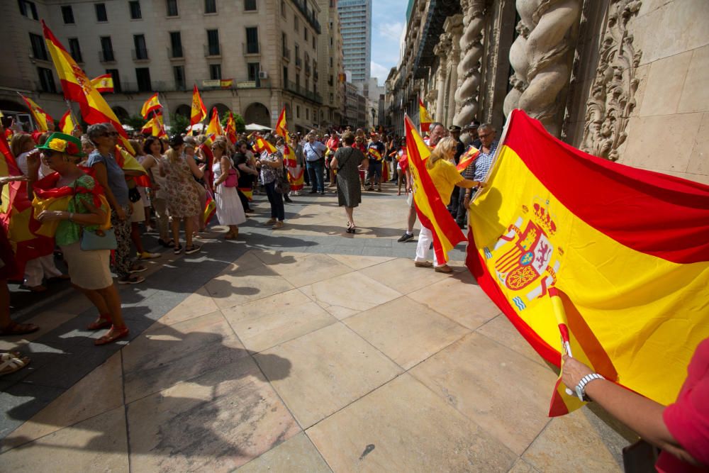 Clamor en Alicante por la unidad de España