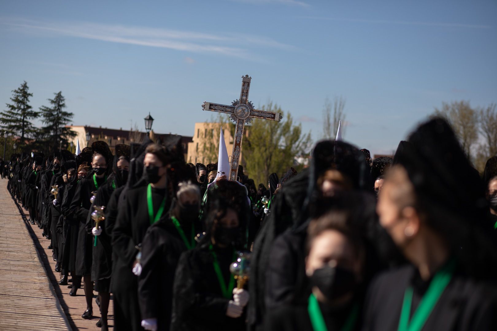 GALERÍA | Las mejores imágenes de la Virgen de la Esperanza por las calles de Zamora