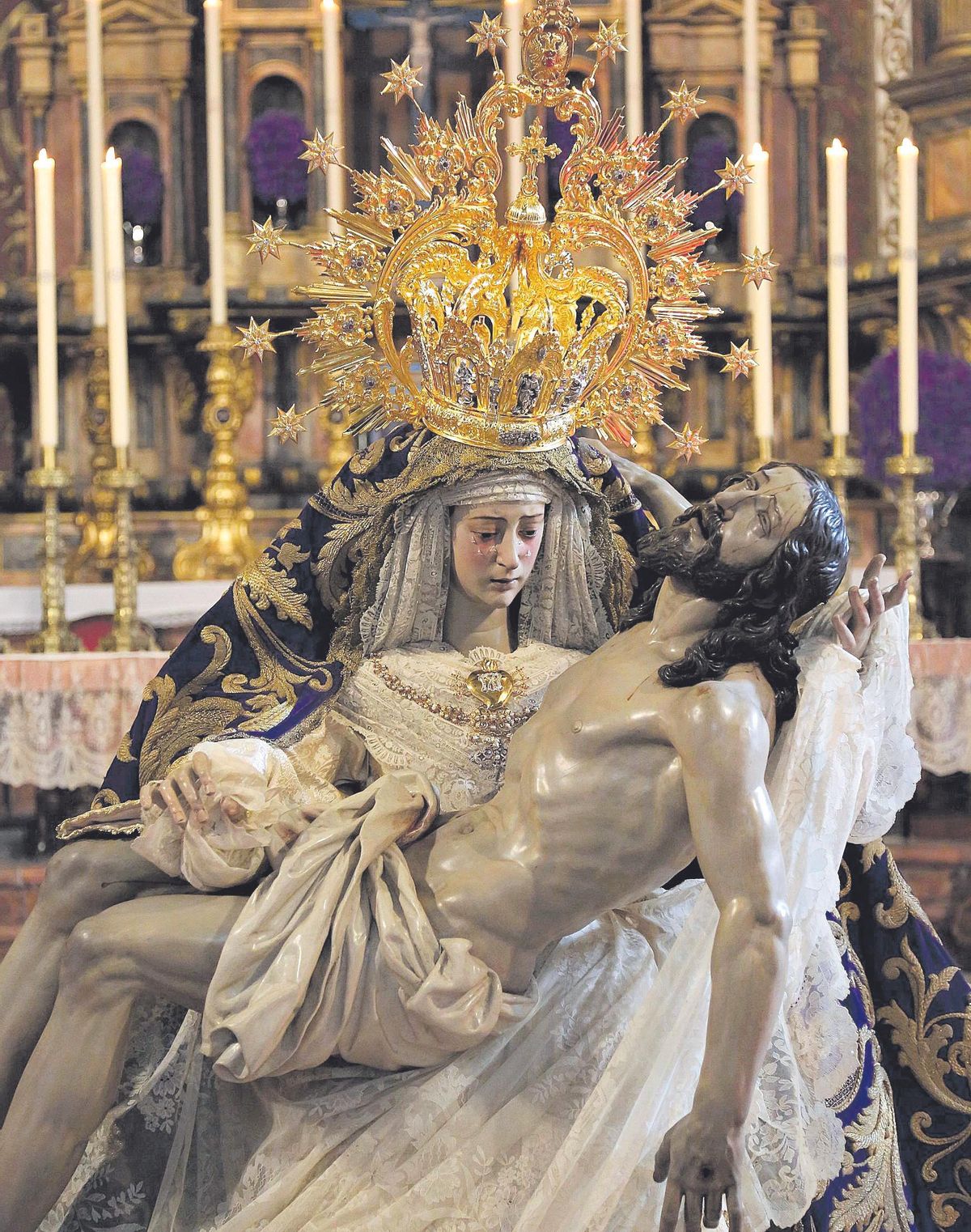 Virgen de las Angustias, obra de Juan de Mesa | FRANCISCO GONZÁLEZ