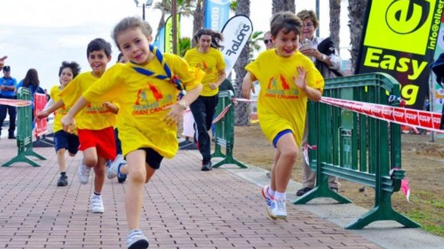 Carrera infantil de la Transgrancanaria 2013