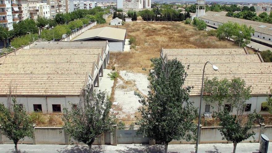 Vista aérea del antiguo cuartel de Son Busquets.  | DM