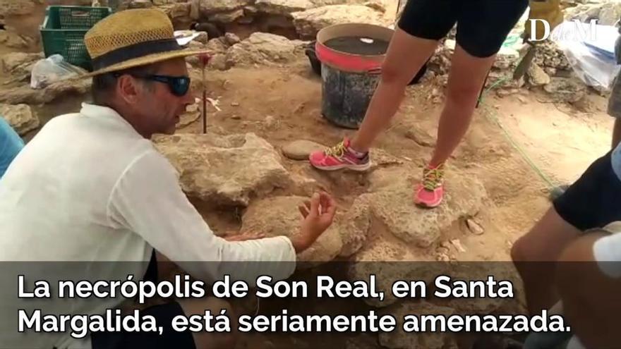 La necrópolis de Son Real, en la cuerda floja por la desprotección del yacimiento