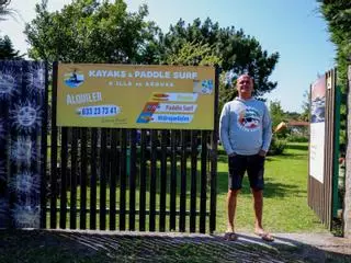Uno de los rescatadores de los canoístas de Areoso: «Una hora más y no lo cuentan»
