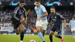 ¿Cómo va el Manchester City-Real Madrid de Champions? Resultado y goles