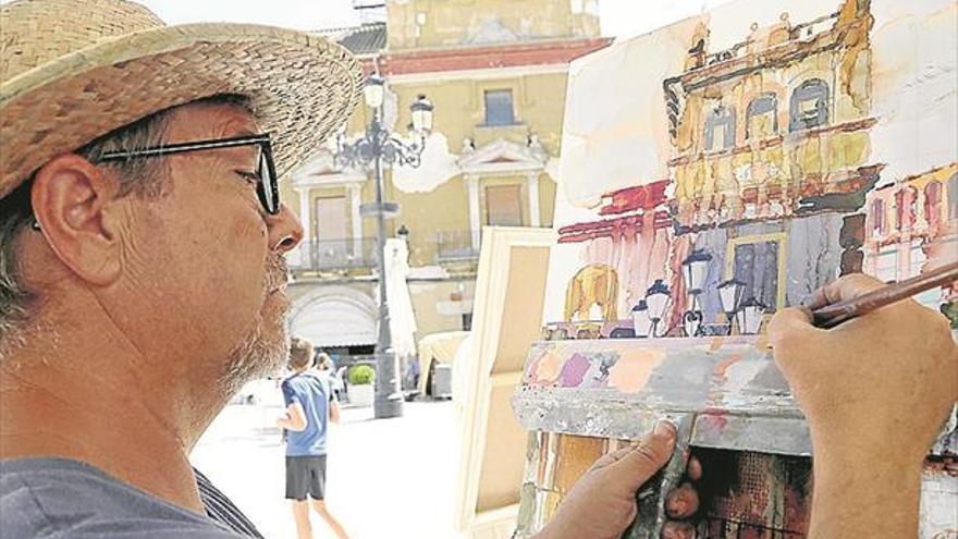 Francisco Martín Barea gana el II Premio de Pintura Rápida ‘Ciudad de Montilla’