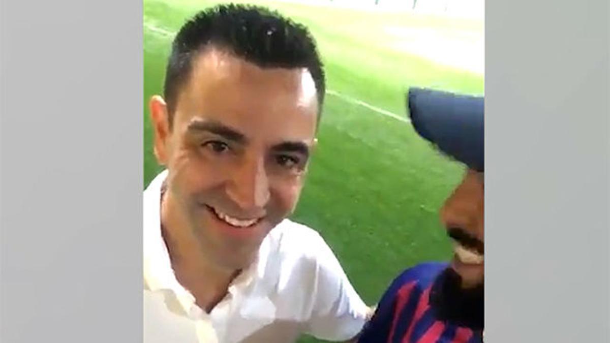 Xavi habla de su futuro como entrenador del Barça