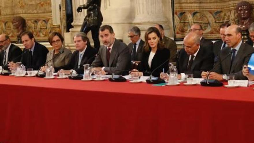 Una imatge de la reunió celebrada a Madrid.