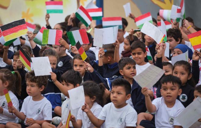 El CEIP Salamanca recibe la visita de ciudadanos de Italia, Alemania y Hungría dentro del Erasmus +