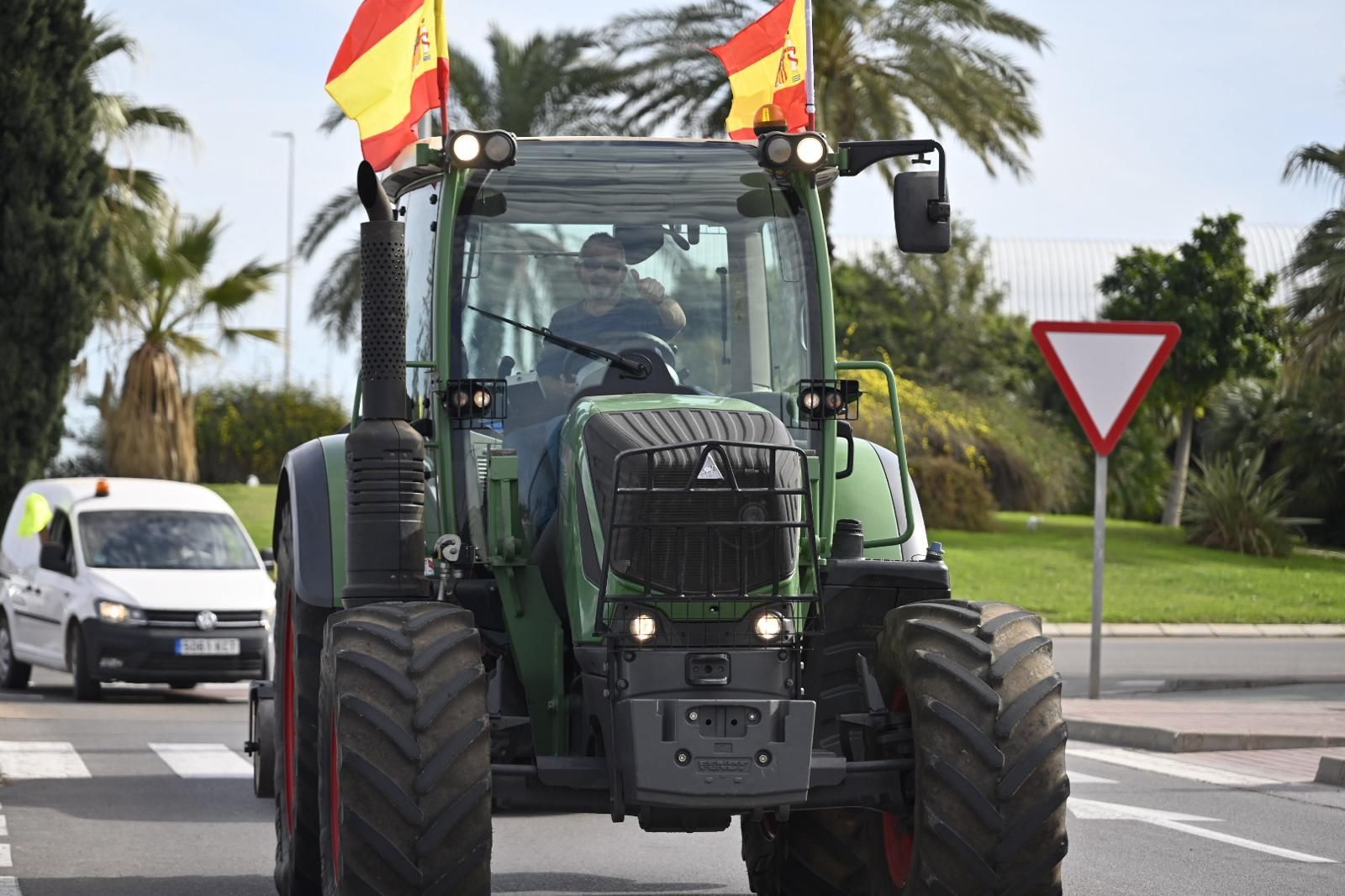 Tractorada en Castelló