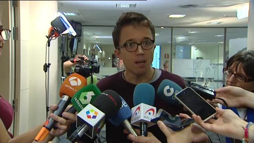 Errejón alerta de que la manifestación sirva al Gobierno de "maniobra de distracción"