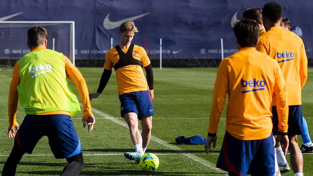 El FC Barcelona ya prepara el partido contra el Nápoles en la Europa League