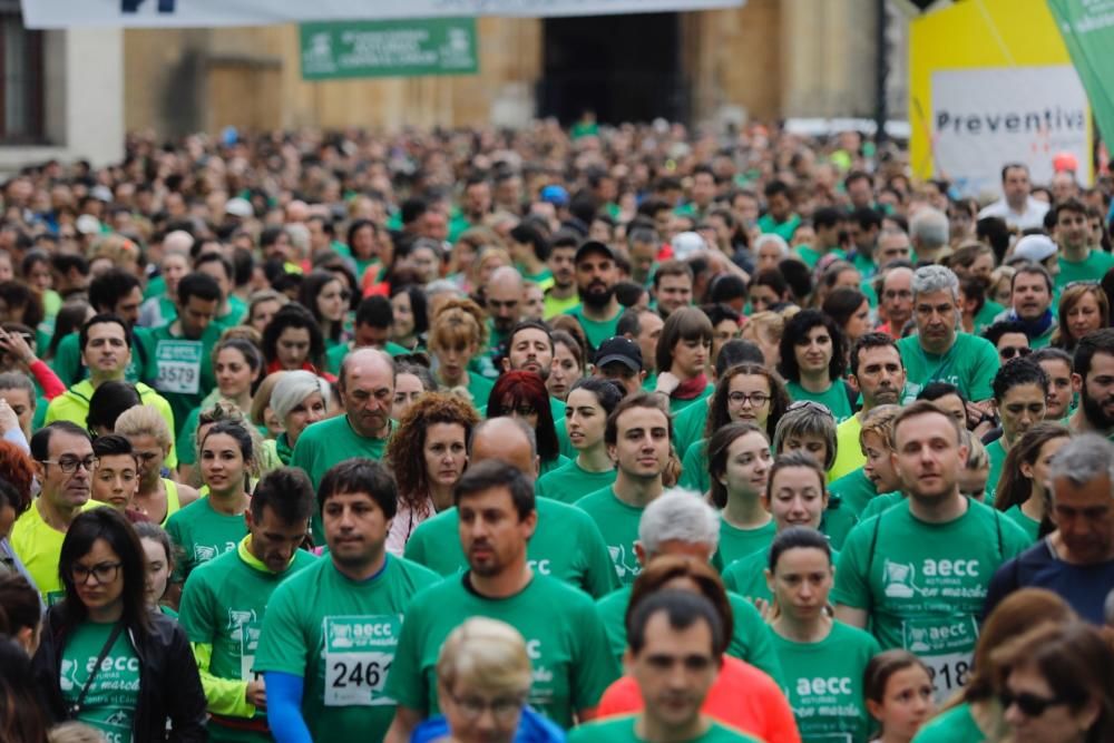 Carrera contra el cáncer en Oviedo