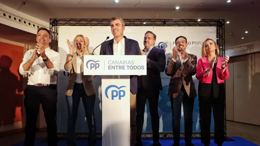 Domínguez se ve con "muchas posibilidades" de entrar en el Gobierno canario
