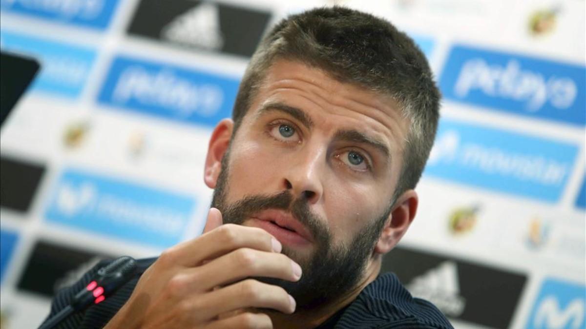 Piqué mostró su agradecimiento a los Mossos en su cuenta de twitter